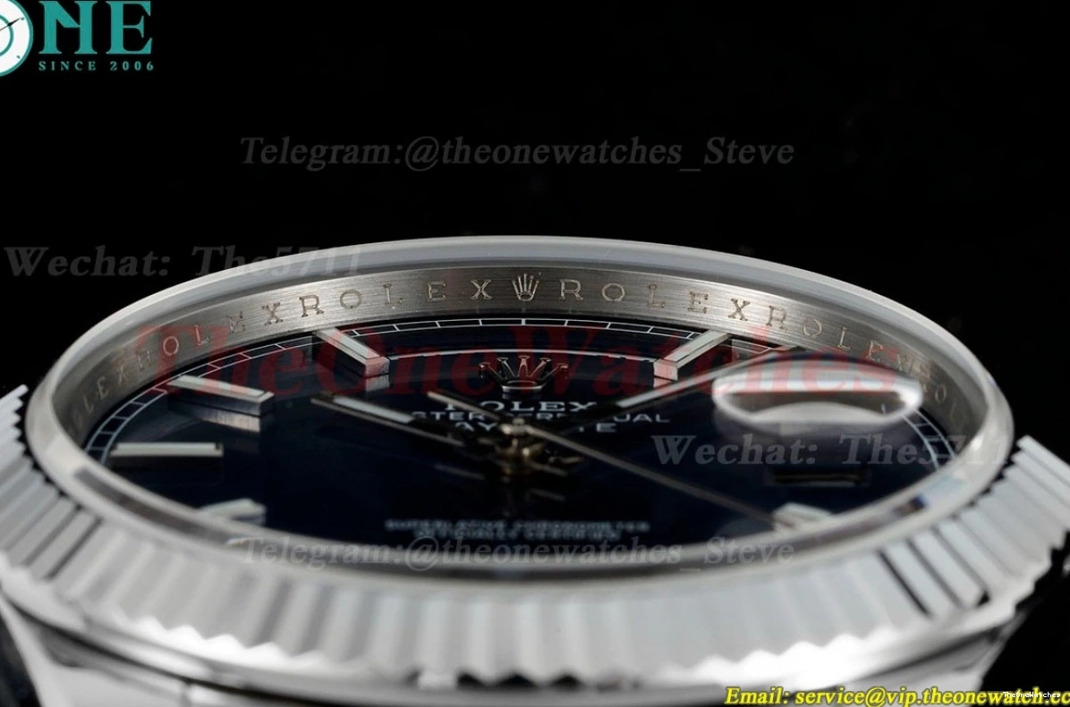 DayDate VR3255 SS 228239 40mm Blue (Gain Weight) V4 JDF SS Stk 1222